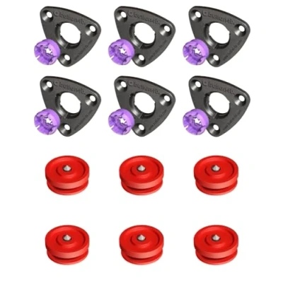 Image of Button Fix Type 3 Bracket x6 + 6 Marker Tools
