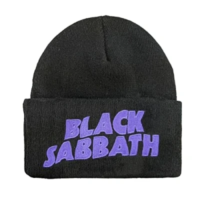 Image of Amplified Black Sabbath Logo Cuff Beanie