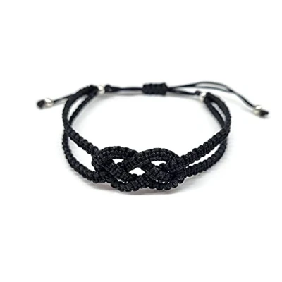 Image of MYSTIC JEWELS Red Thread Kabbalah Bracelet, Concentric Knot, Evil Eye Protection, Good Luck, Luck (Red)