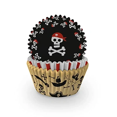 Image of Anniversary House Pirate Party! Cupcake Cases Pack of 75
