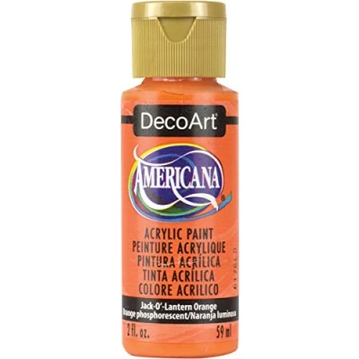Image of DecoArt Americana Acrylic Multi Purpose Paint, Jack O Lantern Orange