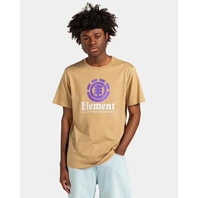 Image of Element Vertical T Shirt for Men. Khaki