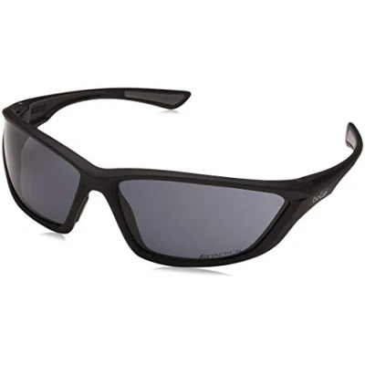 Image of Bolle Swat ASAF Sunglasses, Shiny Black/Smoke