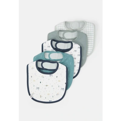 Image of Lässig Value Bib Assorted Garden Explorer BOYS 5 PACK for kids, Size: One Size, Blue