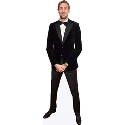 Image of Peter Crouch (Black Suit) Life Size Cutout