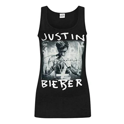 Image of Justin Bieber Purpose Women&#039;s Vest Black