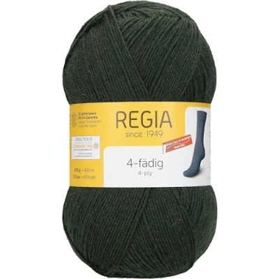 Image of Regia Schachenmayr 4 Thread Uni, 100G loden Handknitting Yarns