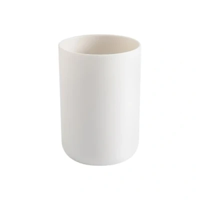 Image of 300ml Plastic Toothbrush Holder Tooth Brushing Cup Portable Mouthwash Brush Organizer White Travel Bathroom Reusable Toothpaste