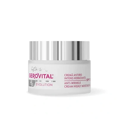 Image of Anti Wrinkle Face Cream, SPF 10, Intense Moisturizing, Antioxidant Effect, Lifting Power, Fast Absorption, for Dry and Mature skin, 50 ml, Gerovital H3 Evolution