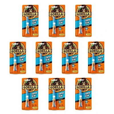Image of Gorilla Super Glue 3g (Pack of 10)
