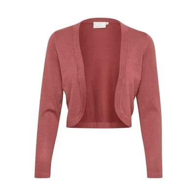 Image of KAFFE Women&#039;s Astrid Bolero Min 2, Apple Butter, XL