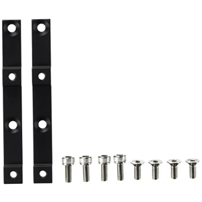 Image of Topeak Alt Position Cage Mounts, Black, 10.8 x 1.2 9 cm / 4.3 0.5 3.5