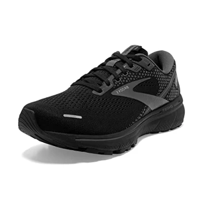 Image of Brooks Women&#039;s Adrenaline Gts 22 Sneaker, Black Purple Coral, 4.5 UK