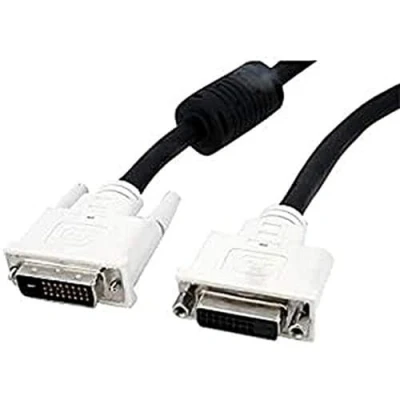 Image of StarTech.com 2m DVI D Dual Link Monitor Extension Cable M/F Male to Female 2 Meter 2560x1600 (DVIDDMF2M), Black