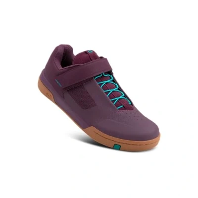 Image of Crankbrothers Stamp Speed Lace Cycling Shoes, Purple/Teal, UK 8 / EU 42
