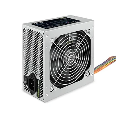Image of TooQ TQEP 500SSE power supply unit units (24 pin ATX, PC, Silver, Over voltage, Overheating, Short circuit, Under current, Overload)