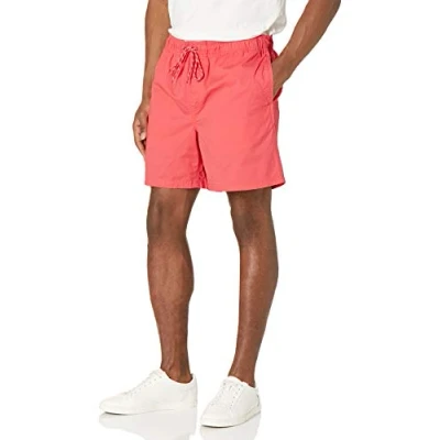 Image of Amazon Essentials Men&#039;s 6 Inch Inseam Drawstring Shorts, Coral Pink, M