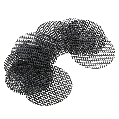 Image of Mumusuki 10PCS Gardening Flower Pot Hole Mesh Mat Pad Plant Potting Bonsai Bottom Grid Mesh(10 cm / 3.9in)