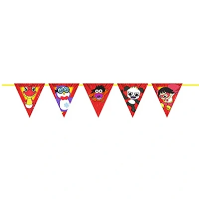 Image of Amscan 9908615 Ryans World Pennant Banner