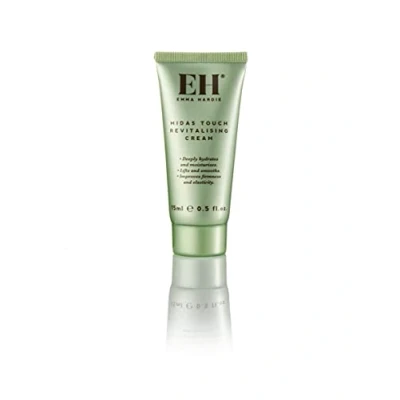 Image of Emma Hardie 15ml Midas Touch Revitalising Face Cream with Hyaluronic Acid and Vit E, Improves Firmness &amp; Elasticity, Increases Hydration Tightens, Suitable for Sensitive Skin, Vegan Cruelty Free