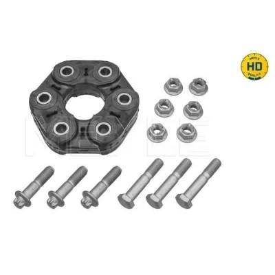 Image of 26117610372, 7610372 Drive Shaft Coupler MEYLE 314 152 2108/HD 96mm Rear 133mm with attachment material BMW: 4 Coupe, Convertible, 5 Touring