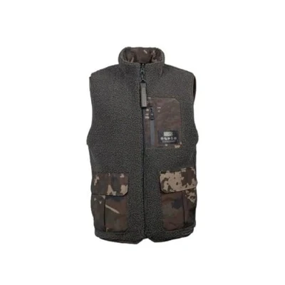 Image of Nash Zero Tolerance Sherpa Fleece Reversible Body Warmer Large
