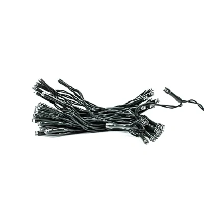 Image of Status Pitea String Lights Pack of 6 x 50 LED Warm White Light Chain 10 Meter Cable Length (5m to First Light) Indoor &amp; Outdoor Party PITEA50MWW6