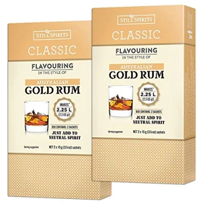 Image of 2X Still Spirits Classic Australian Gold Rum Premium Essence Flavours 2.25L
