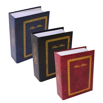 Image of AtlonaTallon 6x4 Plain Photo Album with 200 Pockets Random color