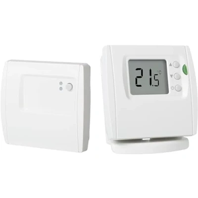 Image of Hanicks Honeywell Resideo DT92E1000 Wireless Digital Room Thermostat &amp; Receiver Direct Replacement for DT92 DT92E DTS92E1020