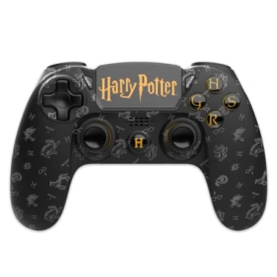 Image of Freaks and Geeks Wizarding World Harry Potter 140119b Wireless Bluetooth Controller for Playstation PS4, Black