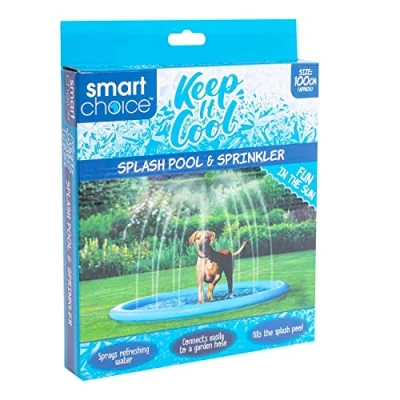 Image of YöL Outdoor Splash Pool Sprinkler Pad Dogs Puppies Pet Cooling Children Kids