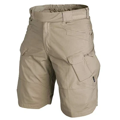 Image of Helikon Tex Urban Tactical Shorts 11 Ripstop Polycotton, mens, khaki, 42 inch