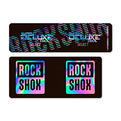 Image of Rock Shox Super Deluxe Coil Select 2020 Shock Absorber Bike Compatible Stickers