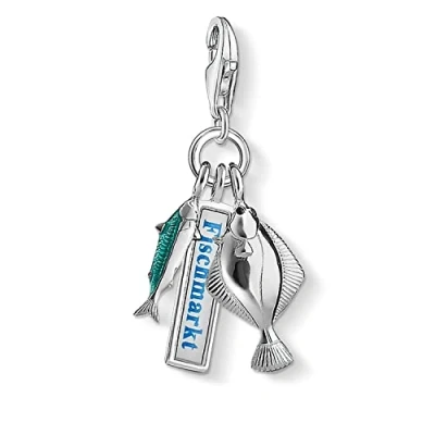 Image of Thomas Sabo Women&#039;s Silver Clasp Charms 1152 001 12