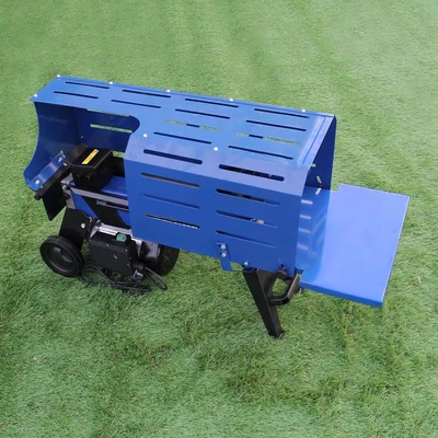 Image of Log Splitter 7 Ton Hydraulic 3L Electric 2200 Watt Motor Wood Timber Cutter Axe 2 Blades Duoblade 520mm Max Length