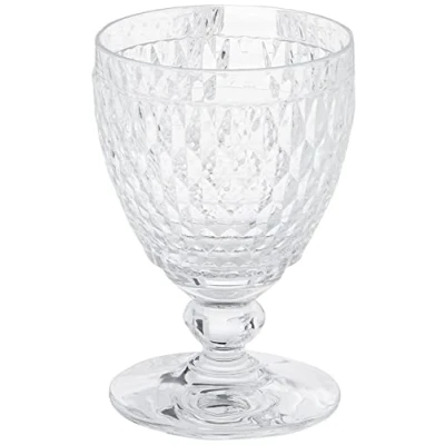 Image of Boston Wine Goblet Set of 4 by Villeroy &amp; Boch Clear, 10 Fluid Ounces