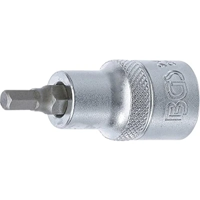 Image of BGS 9467 Bit Socket 12.5 mm (1/2&quot;) Drive internal Hexagon 5.5