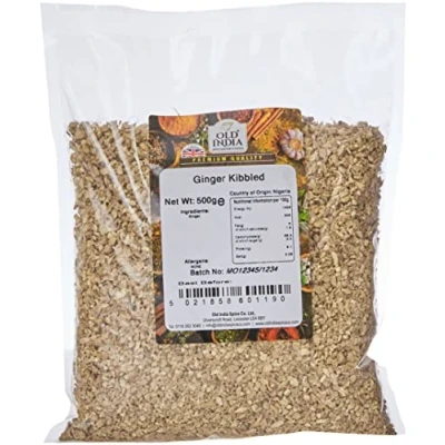 Image of Old India Ginger Kibbled 500g