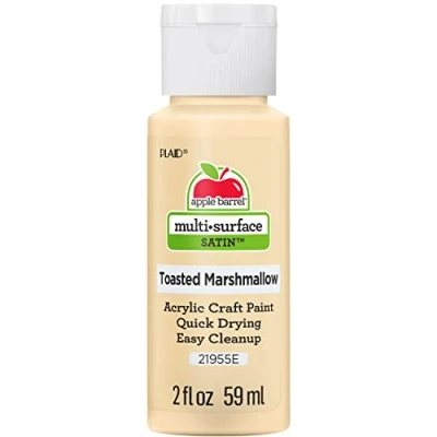 Image of Apple Barrel Acrylic Paint, Toasted Marshmallow, 2oz