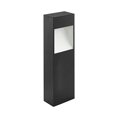 Image of Eglo Lighting Manfria LED Outdoor Short Bollard Light Anthracite White IP44