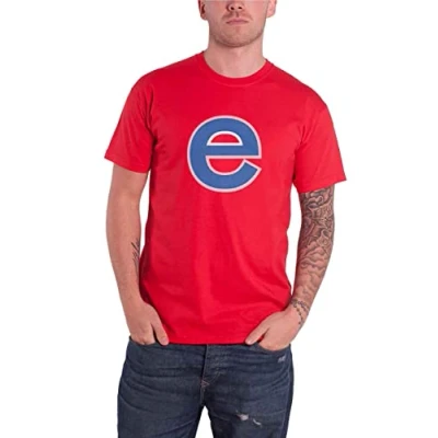 Image of Rage Against The Machine Unisex Adult Big E Back Print Cotton T Shirt (XL) (Red)