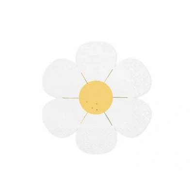 Image of Easter Party Decorations Cute Bunny Theme Supplies for any Occasion (Daisy Napkins)