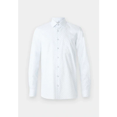 Image of Olymp Level Five Shirt, Men&#039;s, Size: 15.75, Weiss
