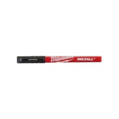 Image of Milwaukee MHT48223164 INKZALLTM Ultra Fine Tip Pens Black (Pack 4)