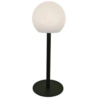 Image of Lindby LED table lamp Eleia, green, metal, rechargeable battery