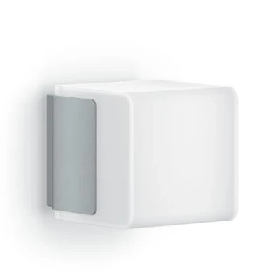 Image of Steinel L 835 SC Silver LED Outdoor Wall Light, 160 iHF Motion Detector, Interconnectable, Adjustment by Bluetooth App