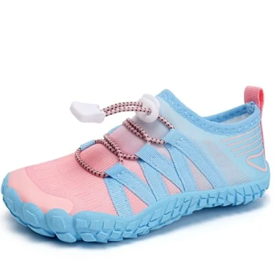 Image of Water Shoes Kids Girls Swim for Beach Pool Sport Aqua Quick Dry Barefoot（PinkBlue 31EU）