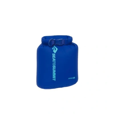 Image of Sea to Summit Lightweight Dry Bag XXS 1.5L Waterproof Storage Roll Top Closure Recycled Fabric Base Lash Point &amp; D Ring For Backpacking Kayaking 14.1 x 10.7 19cm Surf Blue 34g
