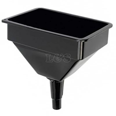 Image of Rectangular Garage Funnel with Filter